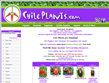Tablet Screenshot of chileplants.com